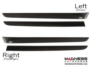 Audi A4/A4 Quattro/S4/RS4 (B6/B7) Complete Interior Trim Set by Feroce - Carbon Fiber